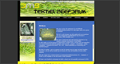 Desktop Screenshot of dms-textielzeefdruk.be